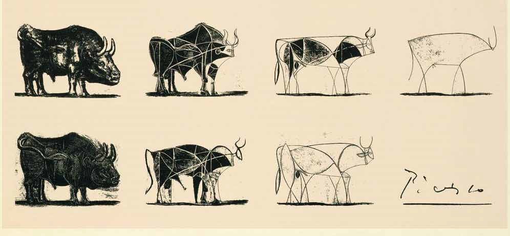 "El toro", Picasso