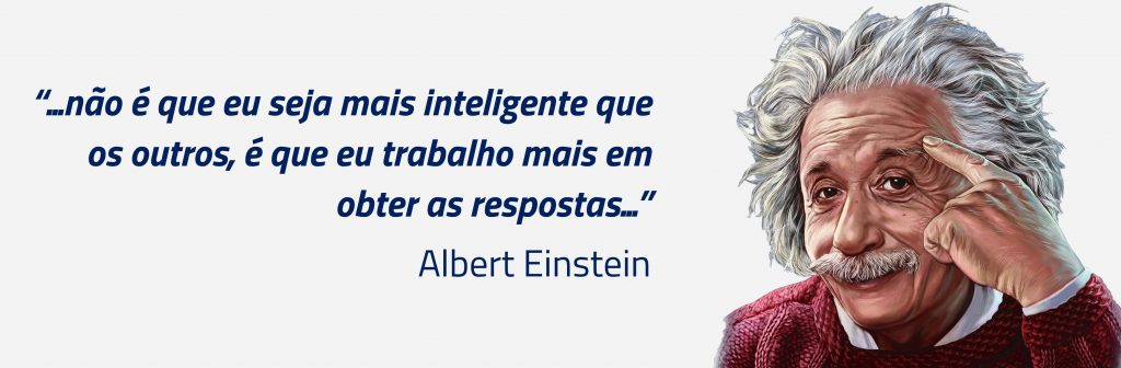 não é que eu seja mais inteligente que os outros, é que eu trabalho mais em obter as respostas.