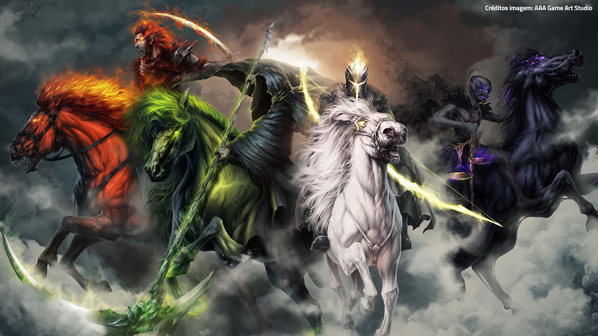 Imagem Os Quatro Cavaleiros do Apocalipse